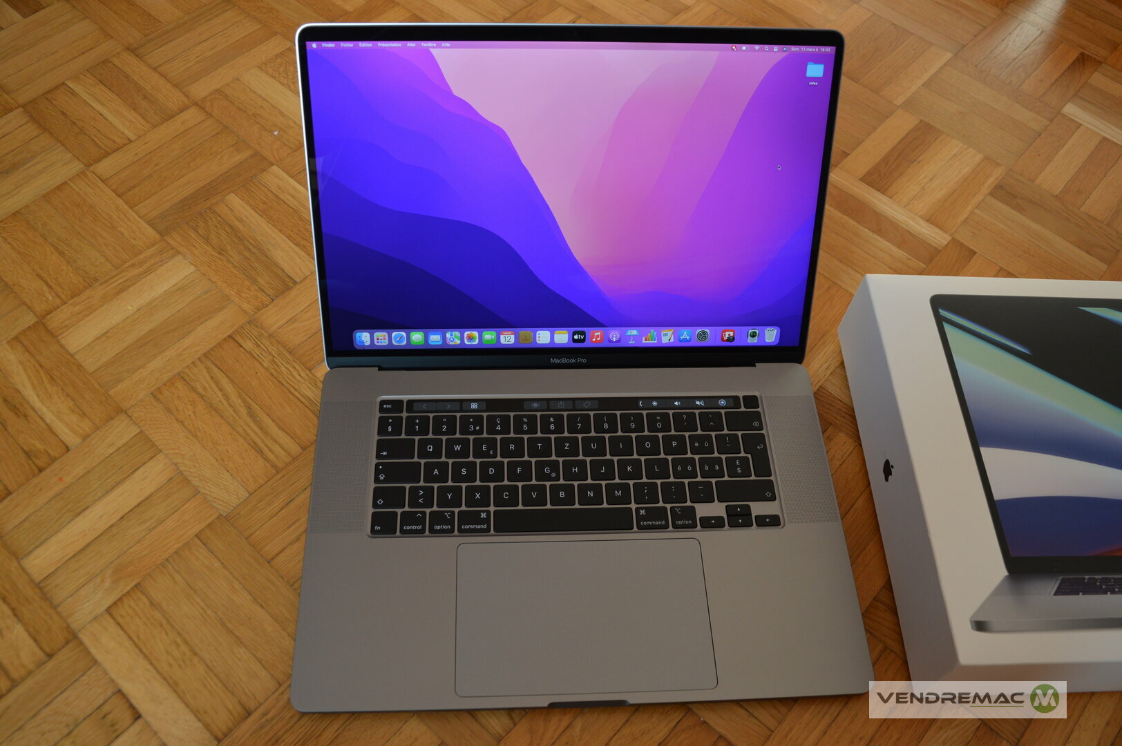 MacBook Pro 16 garantie 02.02.2023 - i9 16GB 1TB - RP 5500M - État Neuf -  Vendre Mac